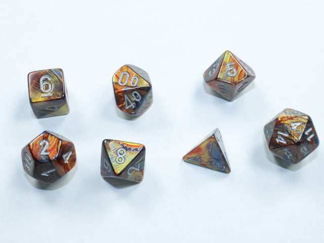 Chessex: Lustrous Mini-hedral Polyhedral 7-Dice Set