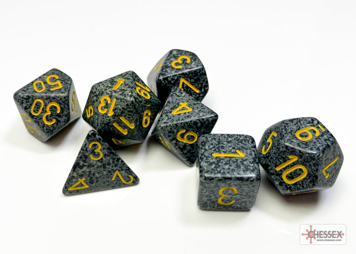 Chessex: Speckled Urban Camo Polyhedral 7-Dice Set