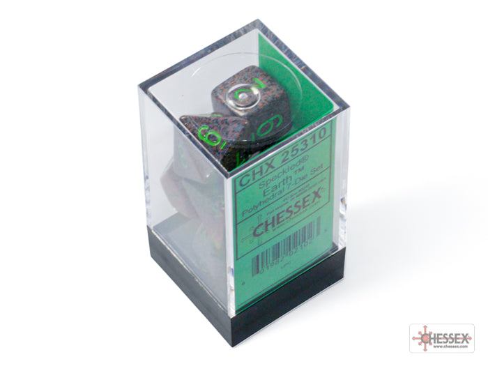 Chessex: Speckled Earth Polyhedral 7-Dice Set