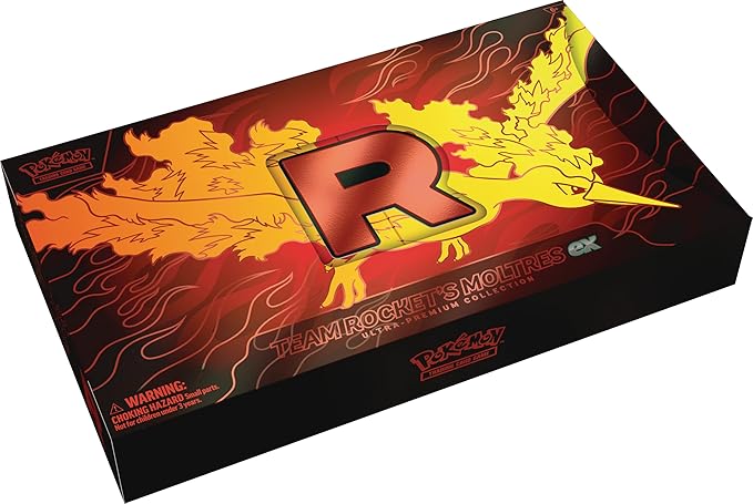 Pokémon TCG: Team Rocket's Moltres EX Ultra-Premium Collection