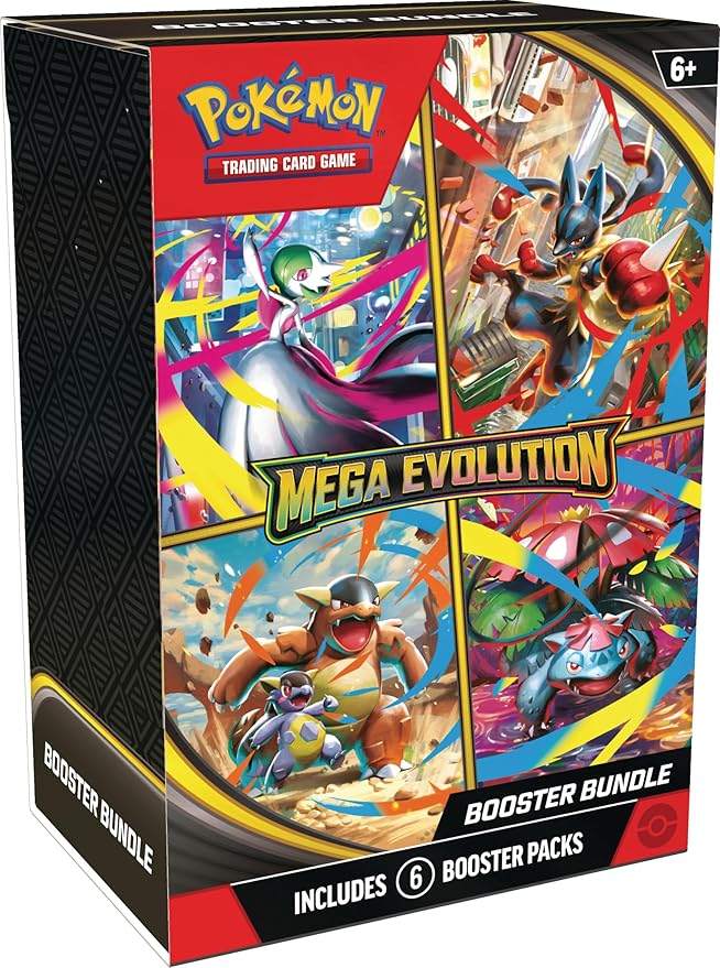 Pokémon TCG: Mega Evolutions Booster Bundle