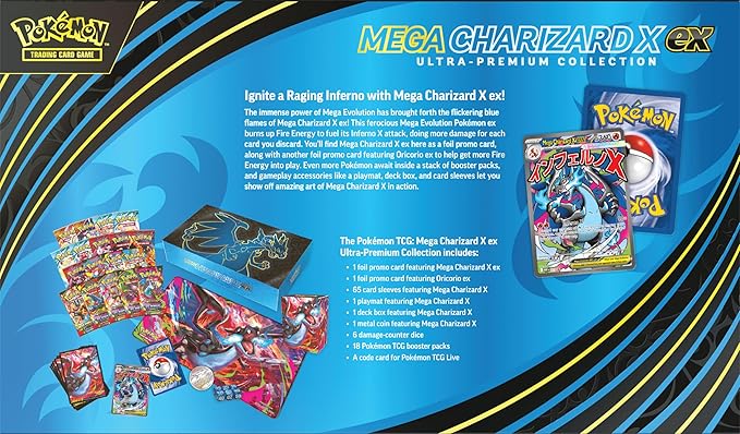 Pokémon TCG: Mega Charizard EX Ultra-Premium Collection