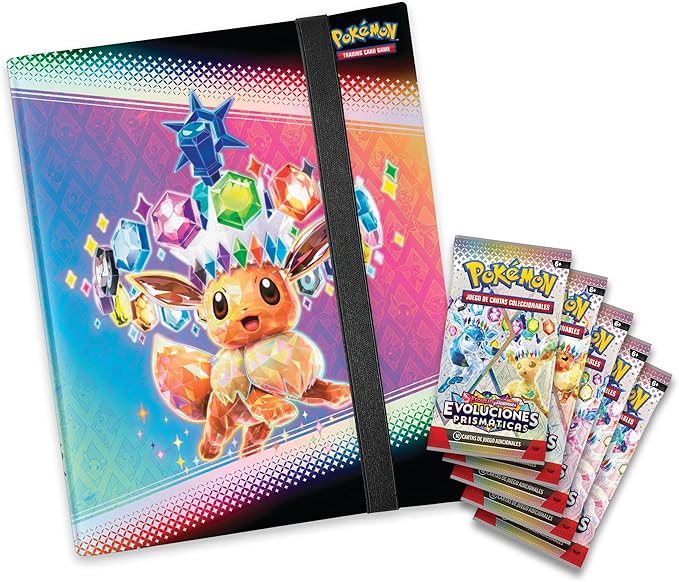 Pokémon TCG: Evoluciones Prismaticas - Album para Colecciones