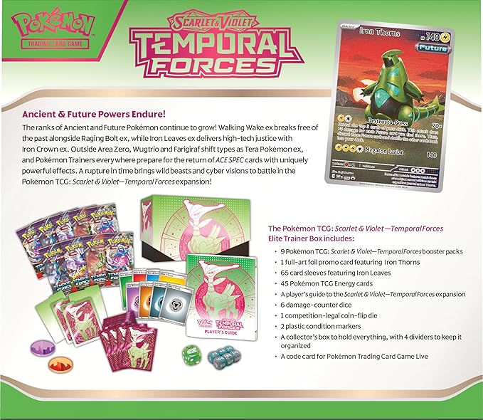 Pokémon TCG: Scarlet & Violet— Temporal Forces Elite Trainer Box