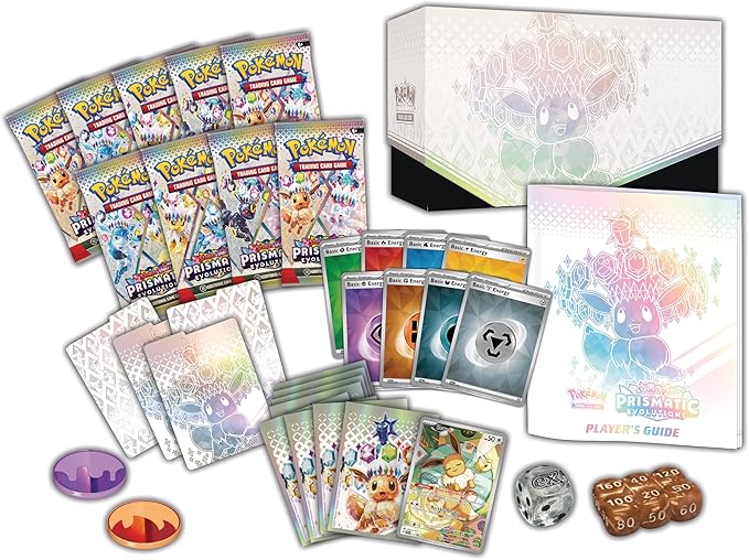 Pokémon TCG: Scarlet & Violet-Prismatic Evolutions Elite Trainer Box