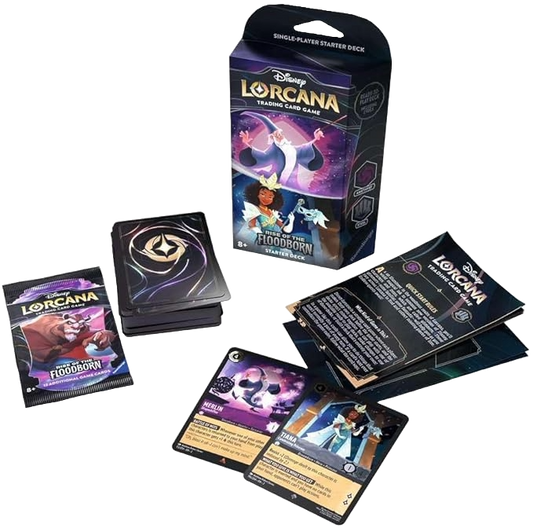 Lorcana: Rise of The Floodborn - Amethyst & Steel Starter Deck