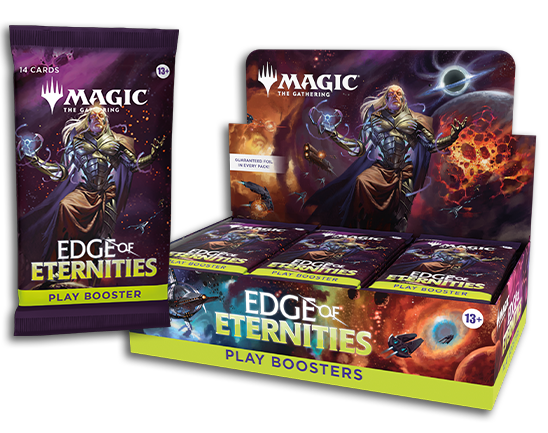 PREVENTA MAGIC THE GATHERING EDGE OF ETERNITIES PLAY BOOSTER DISPLAY