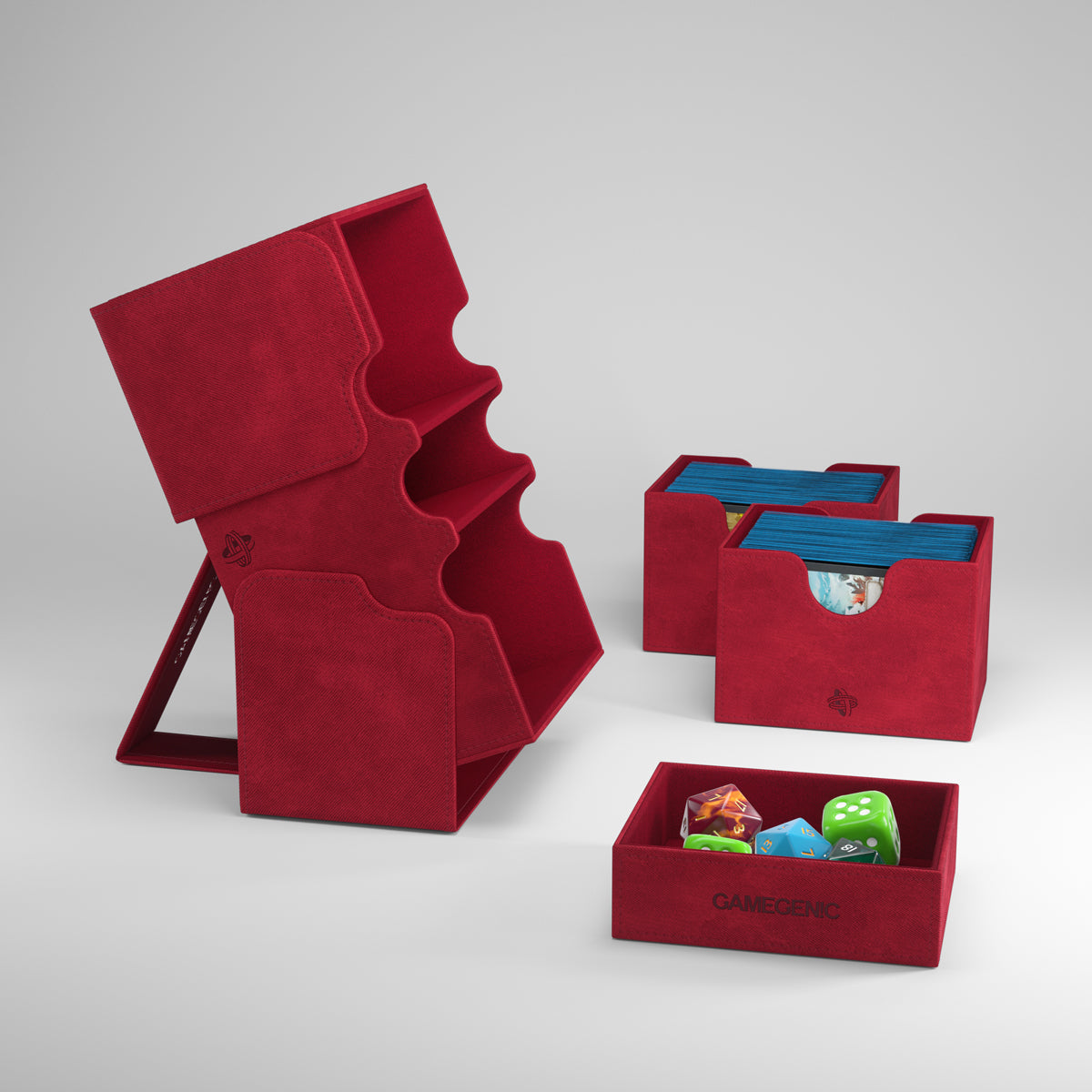 GAMEGENIC - STRONGHOLD 200+ CONVERTIBLE RED