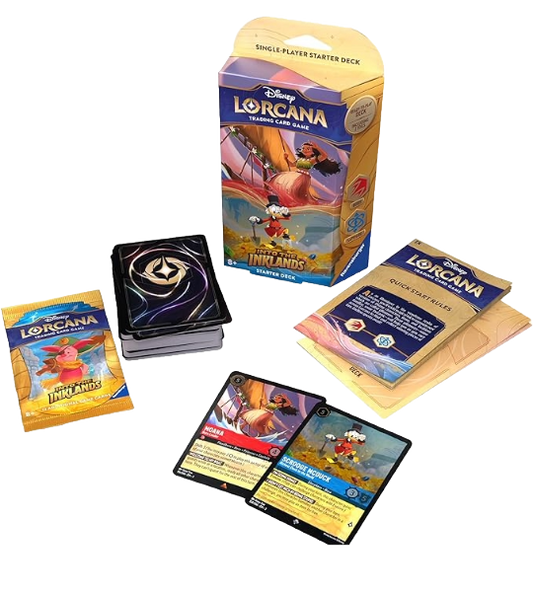 Lorcana: Into the Inklands Prenty of Pluck - Ruby & Sapphire Deck