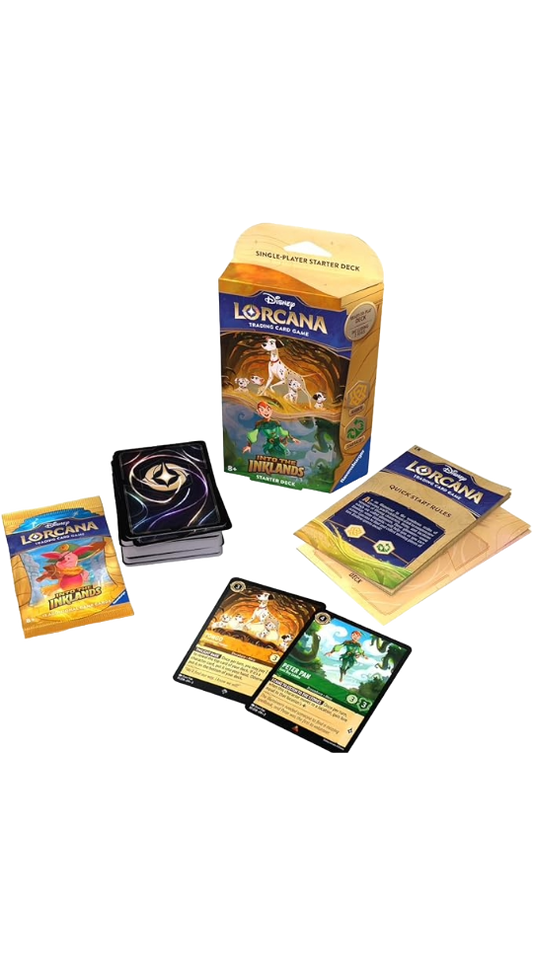 Lorcana: Into the Inklands Starter Deck: Amber & Emerald