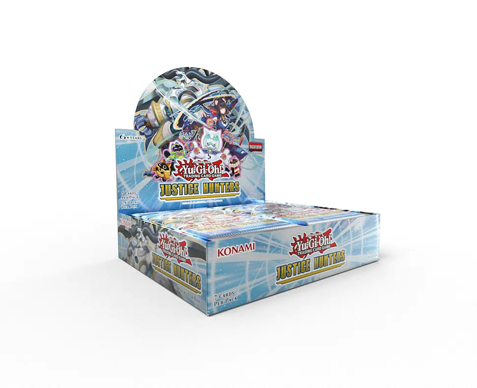 PREVENTA YU-GI-OH! JUSTICE HUNTERS DISPLAY