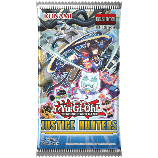 PREVENTA YU-GI-OH! JUSTICE HUNTERS DISPLAY