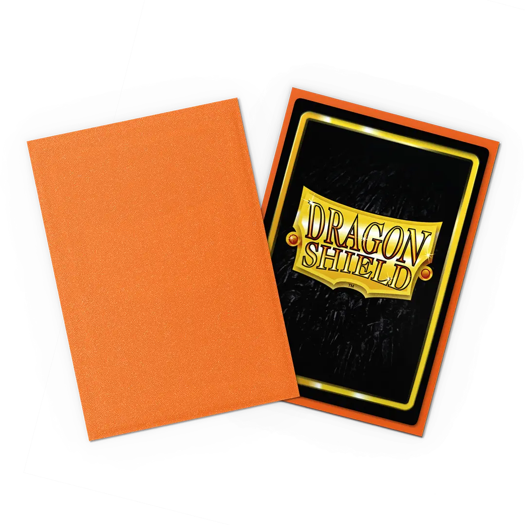 Dragonshield: 60ct Matte Sleeves - Japanese Size Amber