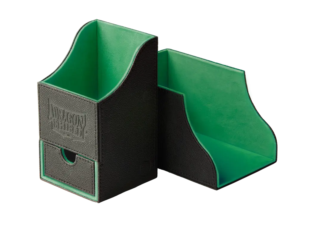 Dragon Shield: Nest +100 Deck Box Black/Green