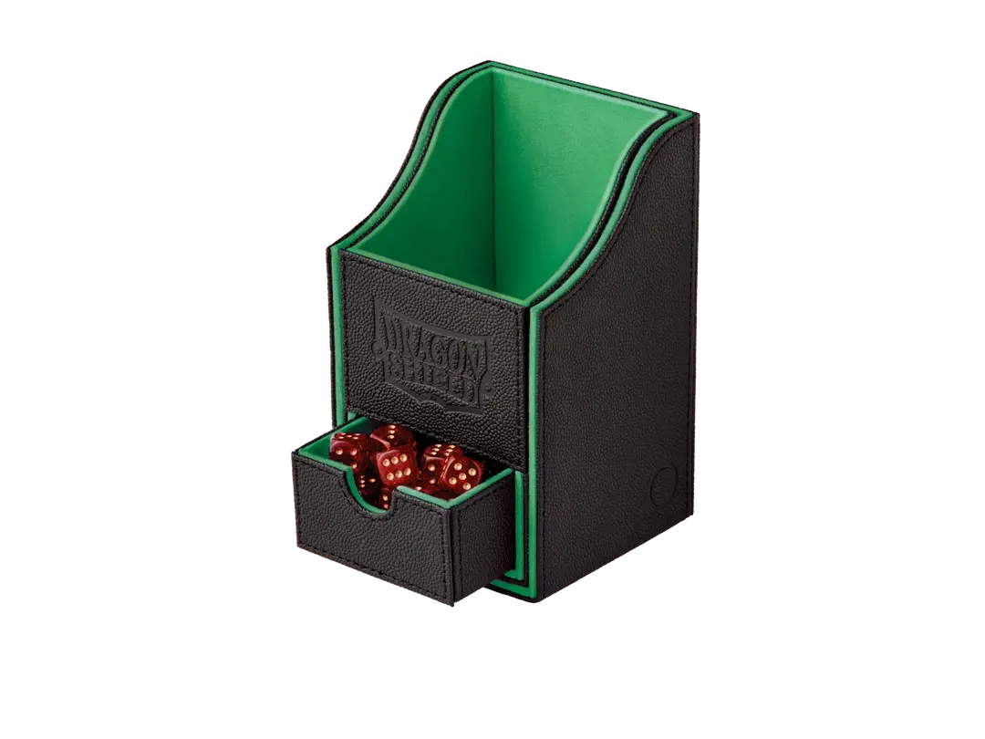 Dragon Shield: Nest +100 Deck Box Black/Green
