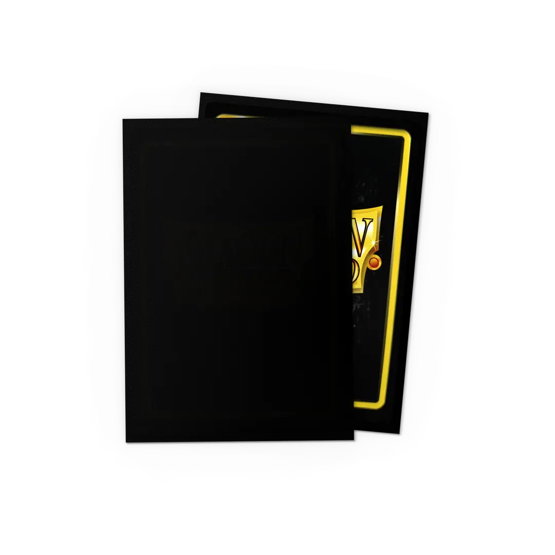 Dragonshield: 60ct Matte Sleeves - Japanese Size Black
