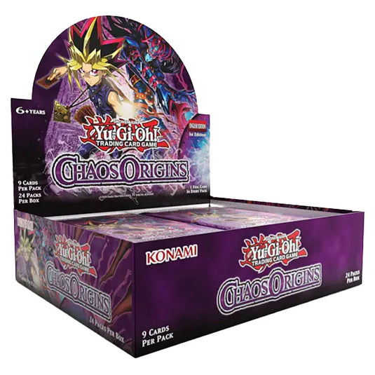 Yu-Gi-Oh! Chaos Origins - Booster Display