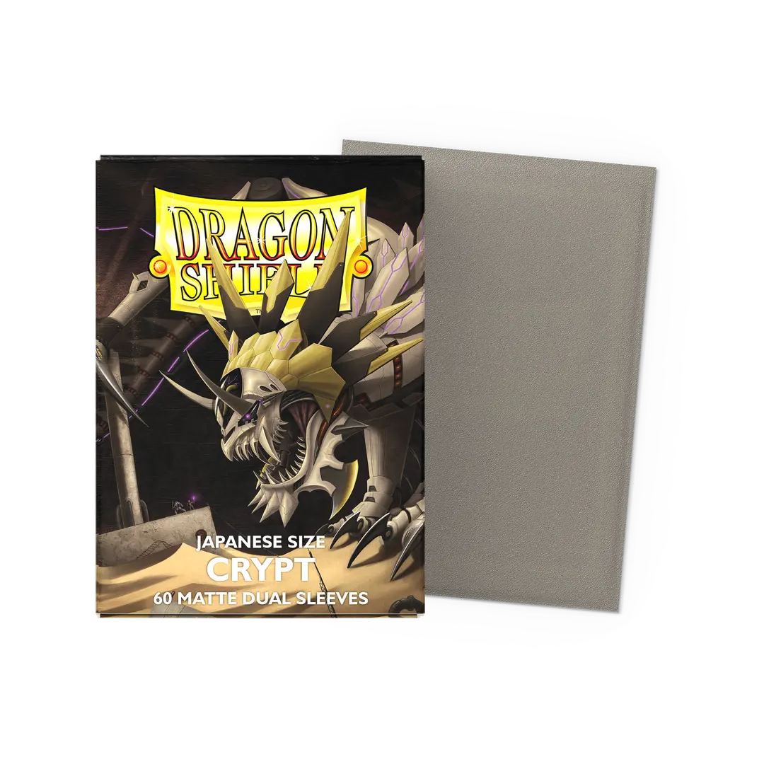 Dragonshield: 60ct Dual Matte Sleeves - Japanese Size Crypt