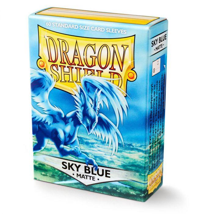 Dragonshield: 60ct Matte Sleeves - Standard Size Sky Blue