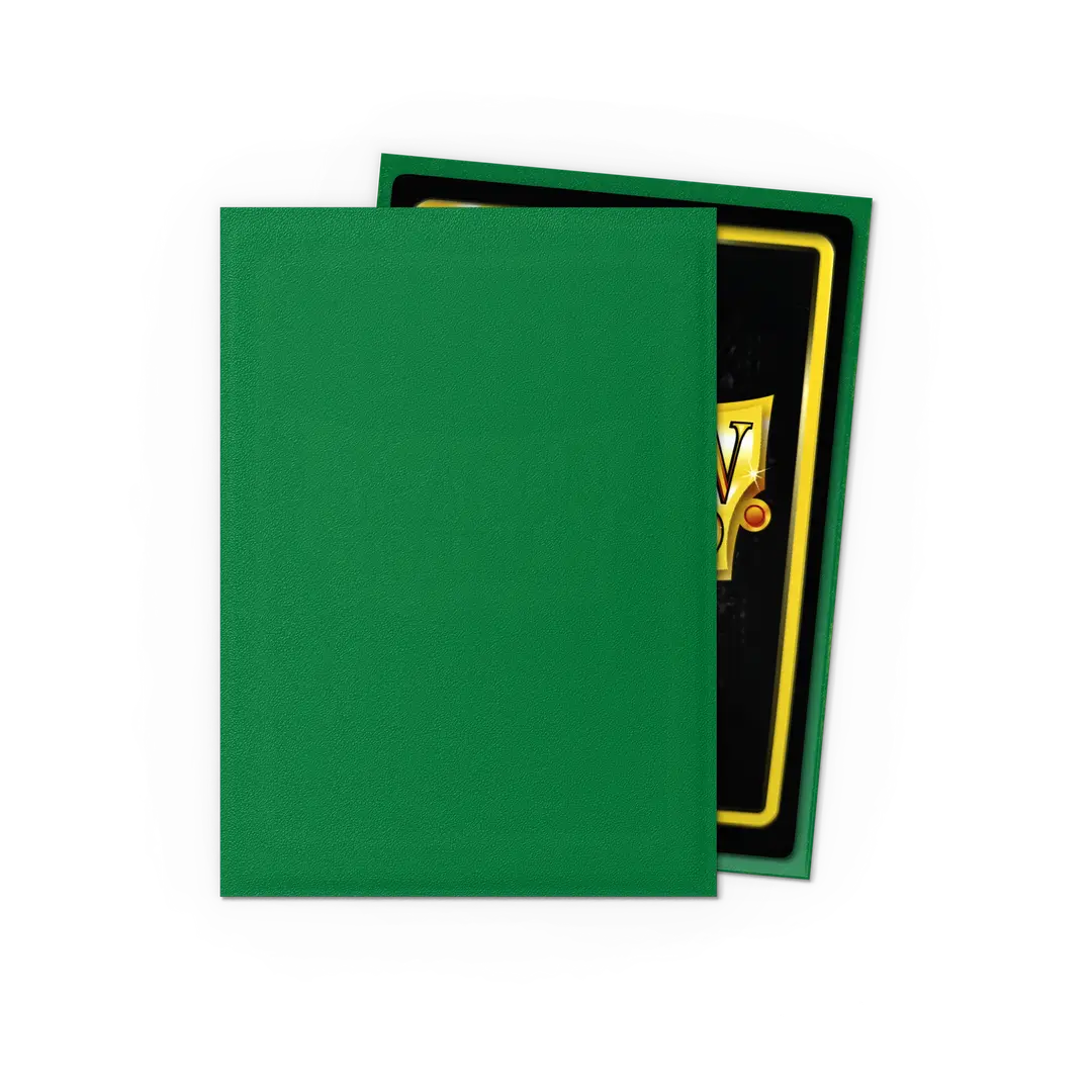Dragonshield: 100ct Matte Sleeves - Standard Size Emerald