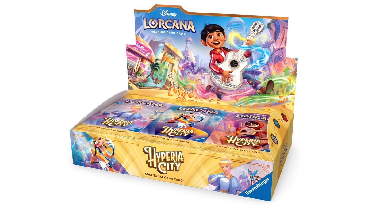 PREVENTA Disney Lorcana: Hyperia City - Booster Box