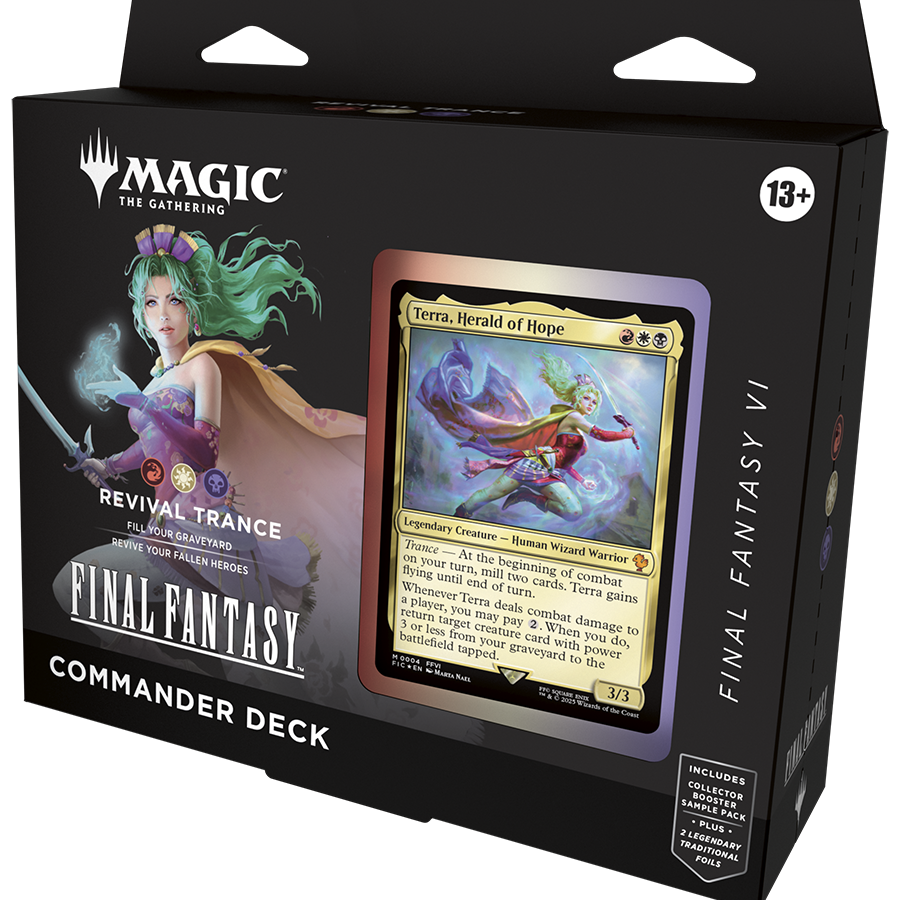 Magic The Gathering: Final Fantasy Commander Deck: Revival Trance