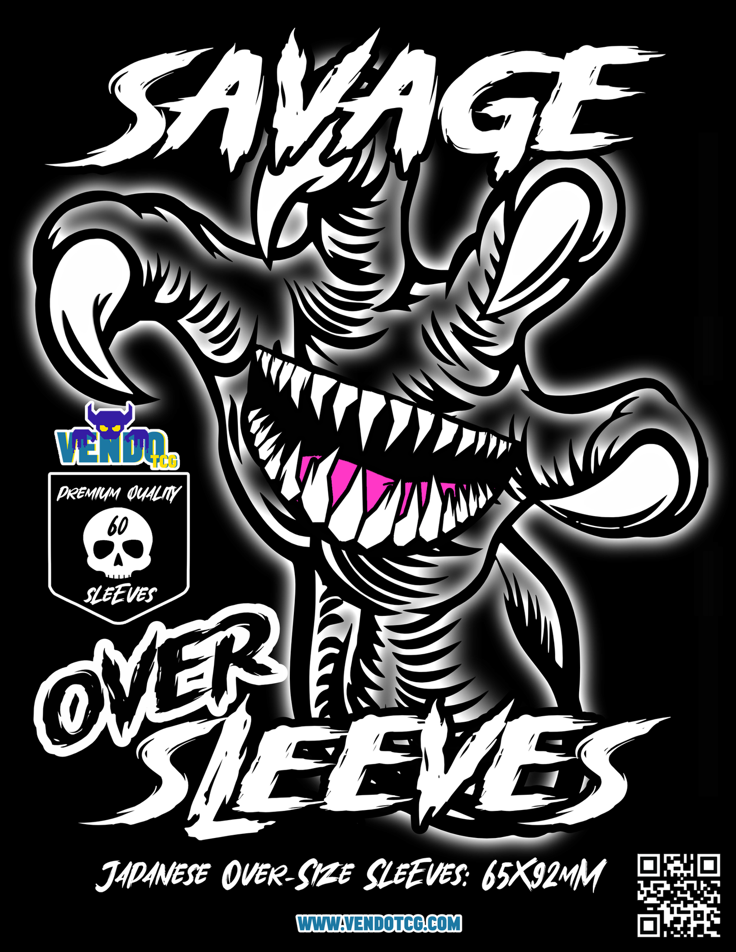 Savage Sleeves - Japanese Size - Over Sleeves Matte