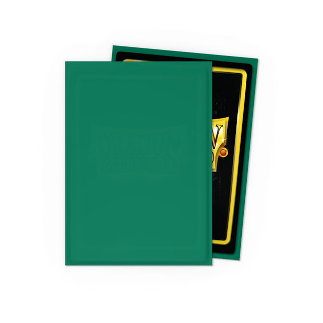 Dragonshield: 100ct Classic Sleeves - Standard Size Green