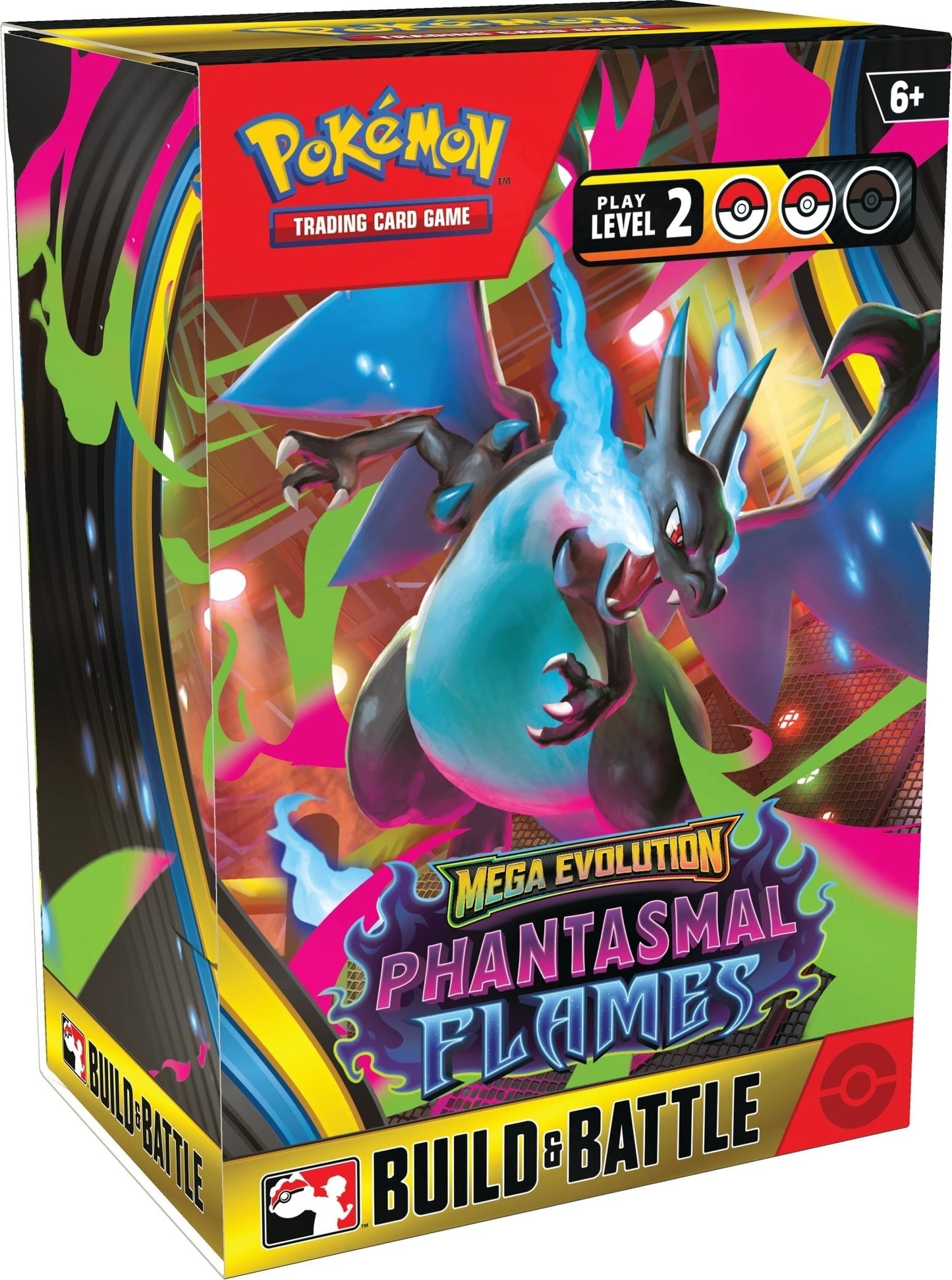 Pokémon TCG: Build & Battle Deck - Phantasmal Flames (ESPAÑOL)