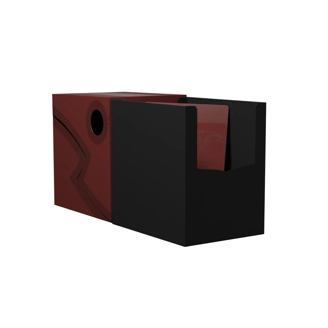 Dragon Shield - Double Shell - Blood Red/Black
