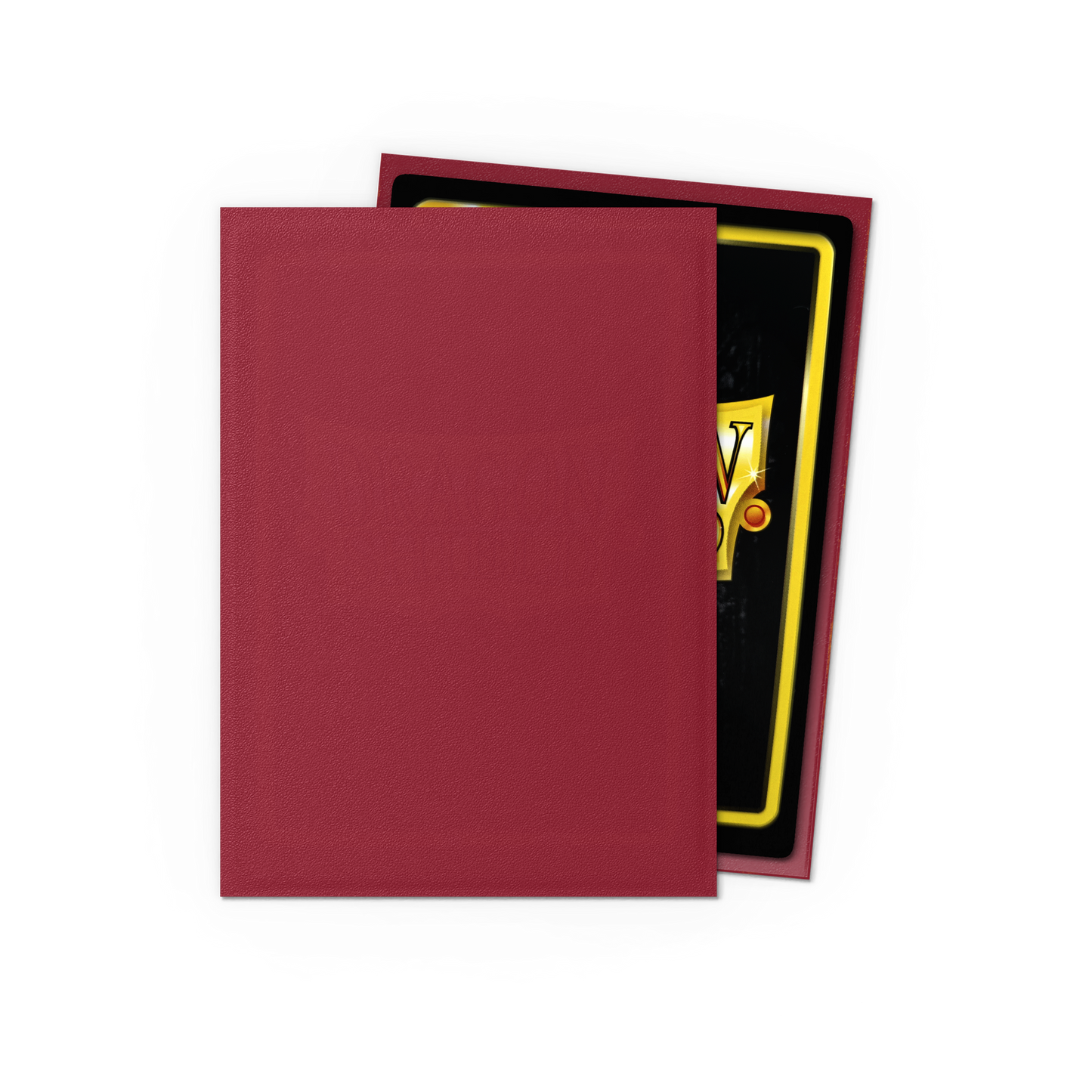 Dragonshield: 100ct Matte Sleeves - Standard Size Blood Red