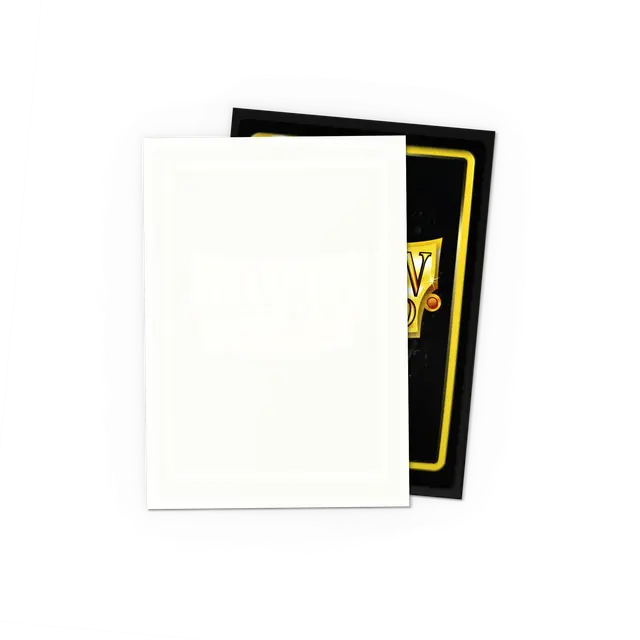 Dragonshield: 60ct Dual Matte Sleeves - Japanese Size Snow