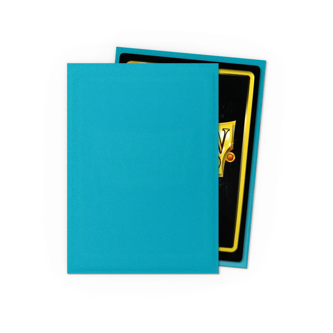 Dragonshield: 100ct Matte Sleeves - Standard Size Turquoise