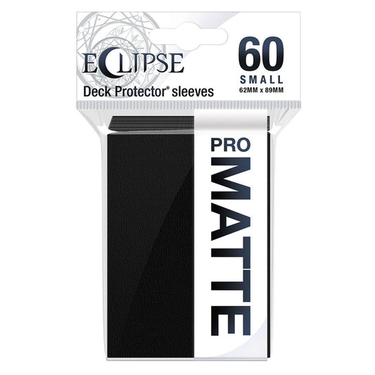 ULTRA PRO: 60ct Matte Sleeves - Japanesse Size Black