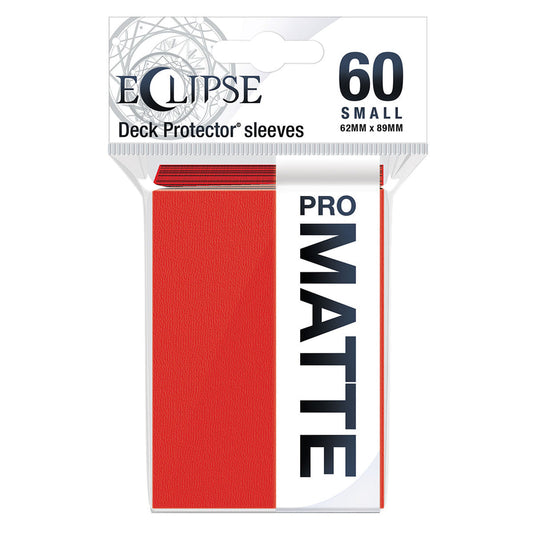 ULTRA PRO: 60ct Matte Sleeves - Japanesse Size Red