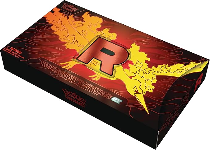 PREVENTA Pokémon TCG: Team Rocket's Moltres EX Ultra Premium Collection