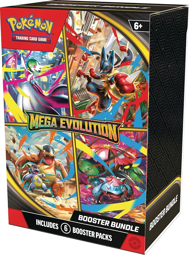 Pokémon TCG: Mega Evolutions Booster Bundle