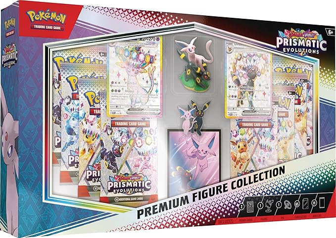Pokémon TCG: Scarlet & Violet—Prismatic Evolutions Premium Figure Collection