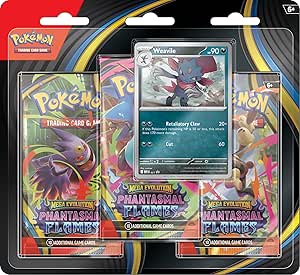 Pokémon TCG: Mega Evolution 3-Pack Blister - Weavile