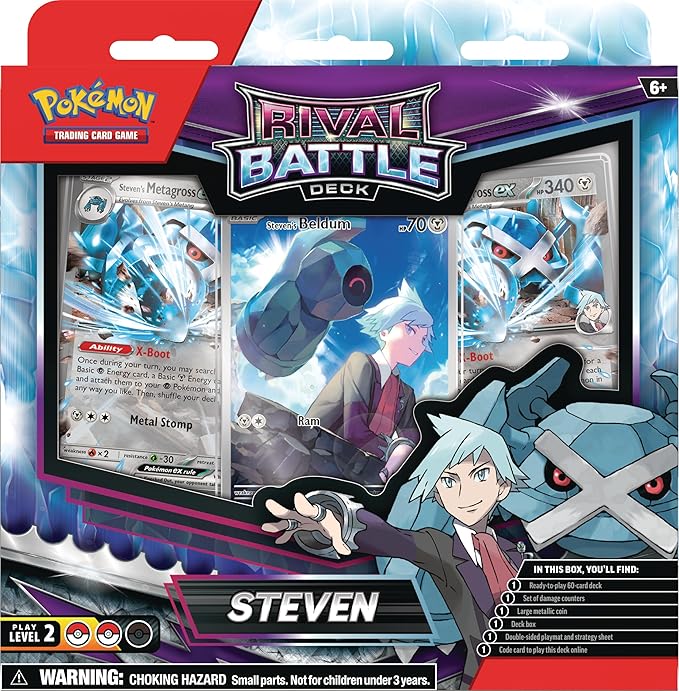 Pokémon TCG: Rival Battle Deck - Steven