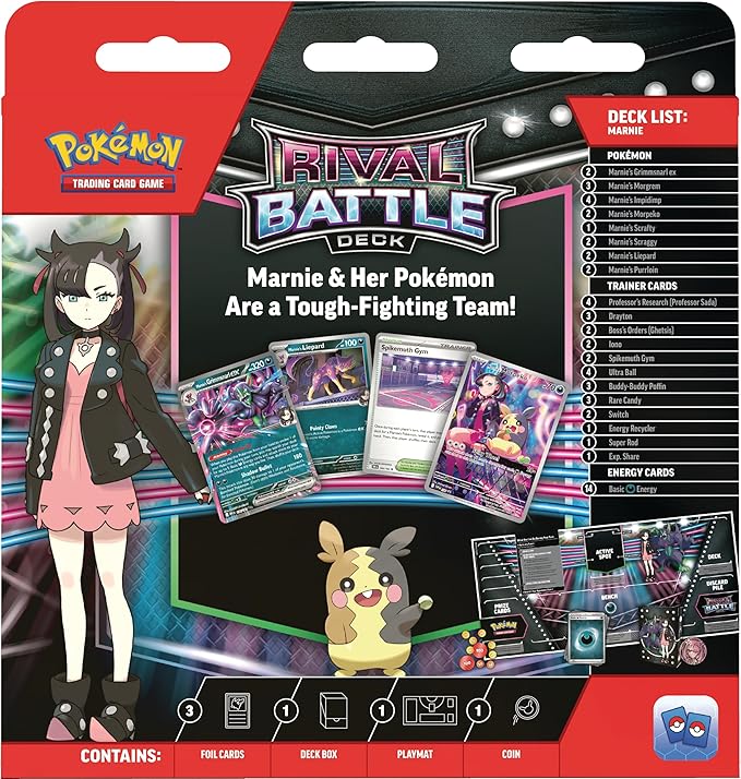 Pokémon TCG: Rival Battle Deck - Marnie