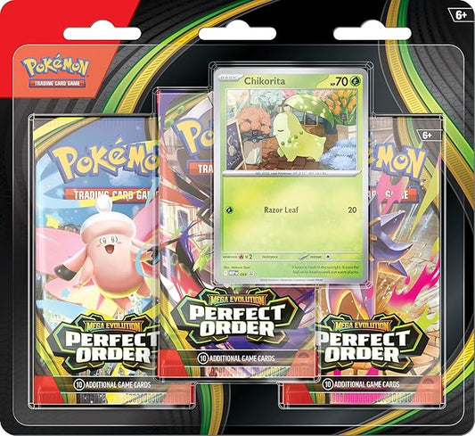 Pokémon TCG: Perfect Order - 3 Pack Blister