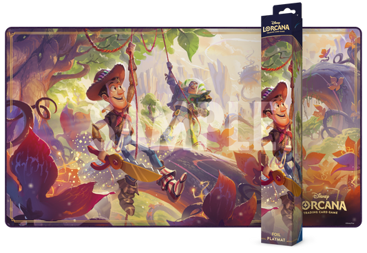 PREVENTA Disney Lorcana: Wild's Unknown - Playmat Woody and Buzz Lighyear