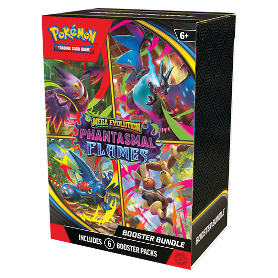 Pokémon TCG: Mega Evolutions - Phantasmal Flames Booster Bundle