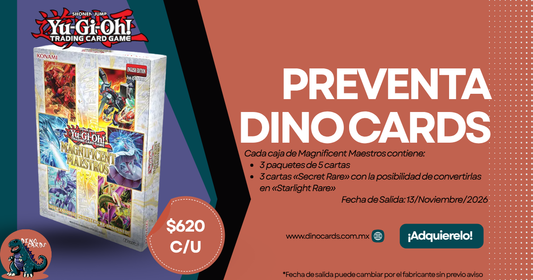 PREVENTA Yu-Gi-Oh! - Magnificent Maestros