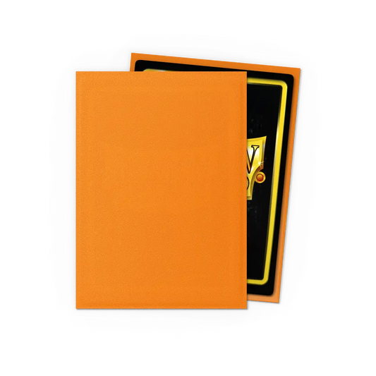 Dragonshield: 100ct Matte Sleeves - Standard Size Orange