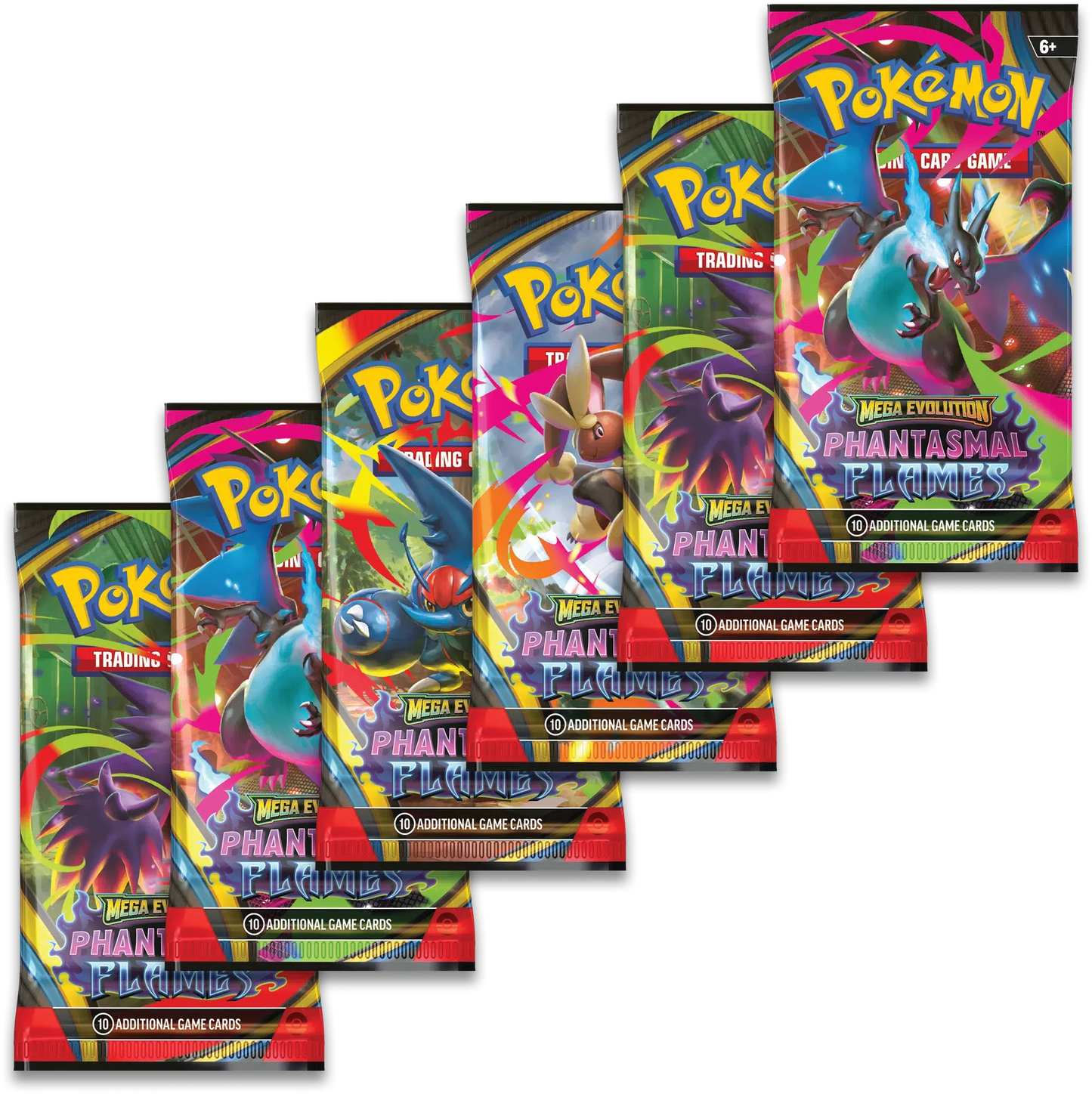 Pokémon TCG: Mega Evolutions - Phantasmal Flames Booster Pack