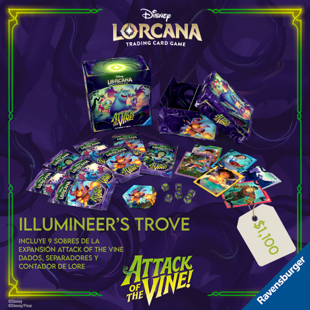 PREVENTA Disney Lorcana: Attack of the Vine! - Illumineer's Trove