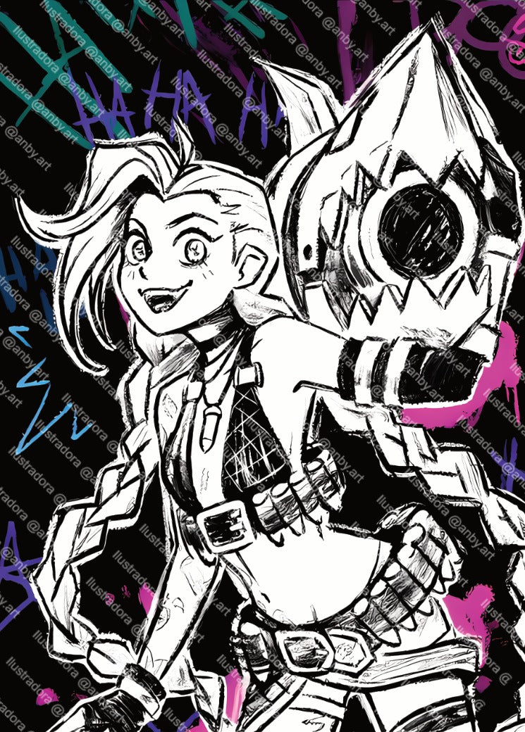 PREVENTA - Savage Custom Sleeves - Jinx