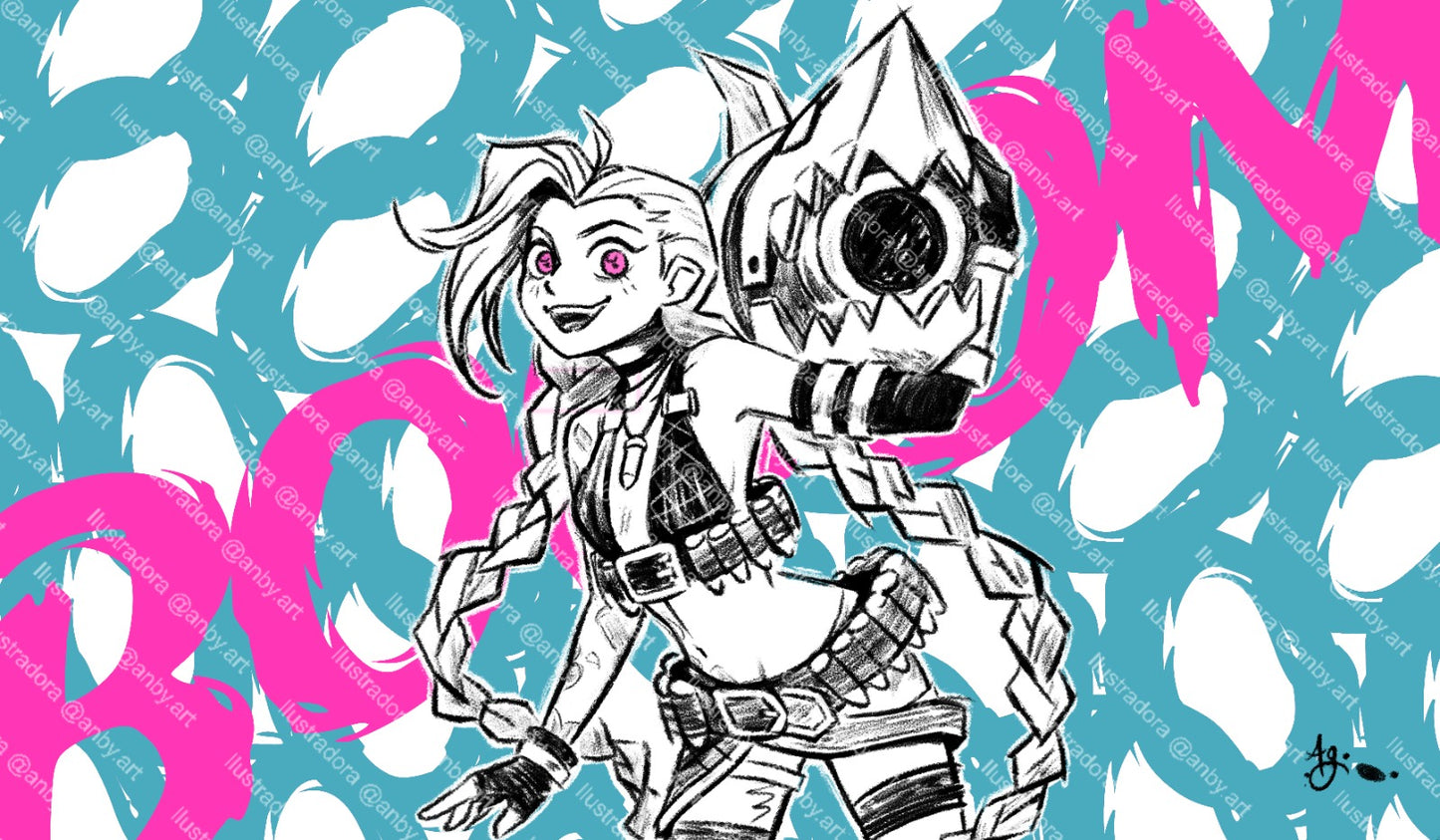 PREVENTA - Savage Custom Playmats - Jinx